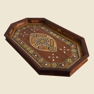 Damascene Serving Tray